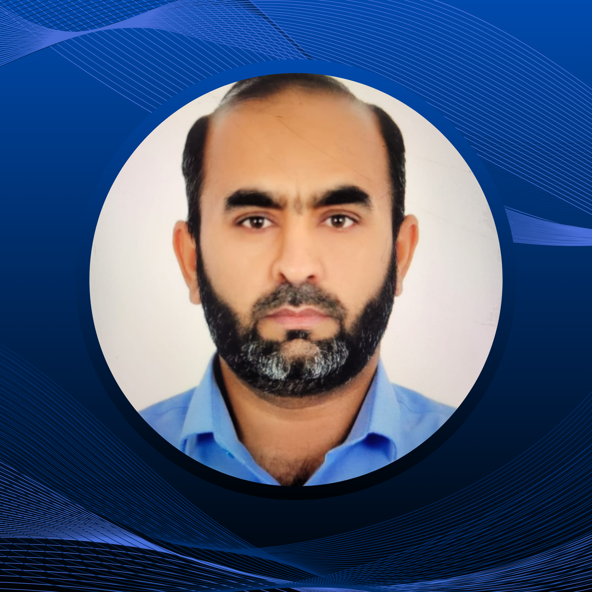 Blue Modern Facebook Profile Picture